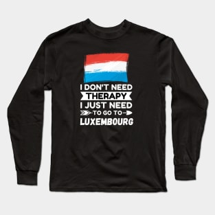 Luxembourg Long Sleeve T-Shirt